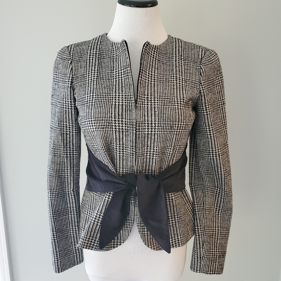 Armani Collezioni Jackets & Blazers - Armani Collezioni Houndstooth Blazer Jacket